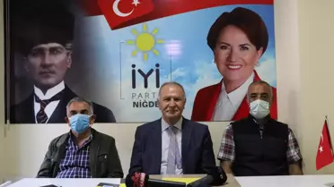 İYİ Parti GİK Üyesi Mümin İnan, Adana'da bir kişinin yumruklu saldırısına uğradığını iddia etti