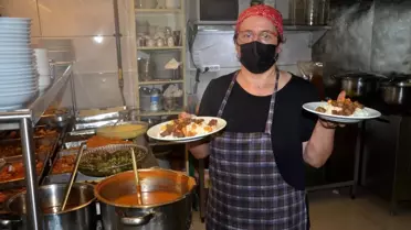 Ordu'da lokanta işletmecileri, masa servisi hizmetine başladı