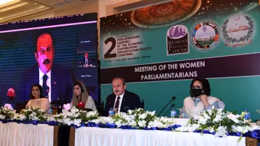 TBMM Başkanı Şentop, EITPA 2'nci Genel Konferansı kapsamında moderatörlük yaptı
