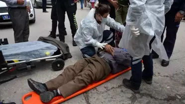 Otomobilin çarptığı yaşlı adam yaralandı