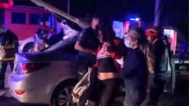 Son dakika haberi... Alkol alıp hız yapınca dehşeti yaşadılar: 1 ölü, 2 yaralı