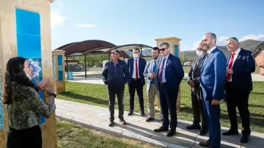 Son dakika haberleri: Rektör Türkmen, Gençlik ve Spor Bakanlığı ve Gazi Üniversitesi heyetleri ile birlikte Kenan Yavuz Etnografya Müzesini ziyaret etti
