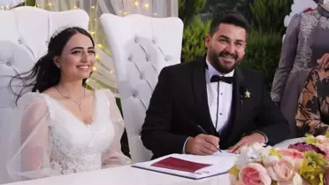AA muhabiri Mehmet Çalık, dünyaevine girdi