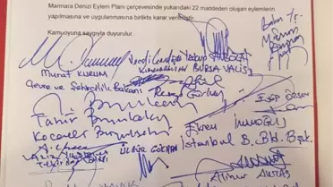 Kurum: '(Marmara Denizi Koruma Eylem Planı) Marmara Denizi'nin tamamını koruma alanı olarak belirleme çalışmaları başlatacağız'