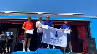 Avşa'da maraton heyecanı