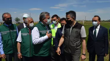 Tarım ve Orman Bakanı Pakdemirli, Afyonkarahisar'da sulama sistemlerini inceledi Açıklaması