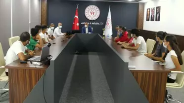 Antalya'da başarılı sporcular ödüllendirildi