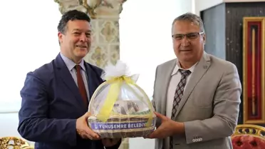 Başkan Çerçi BM Mülteciler Yüksek Komiserliği Türkiye Temsilcisini ağırladı