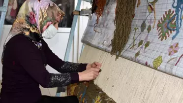 Hizanlı kadınlardan 150 yıl ömürlü halılar