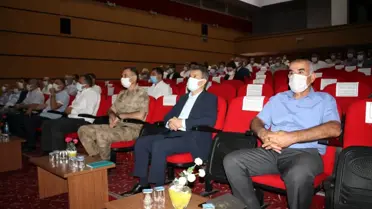Midyat'ta aylık muhtarlar toplantısı yapıldı
