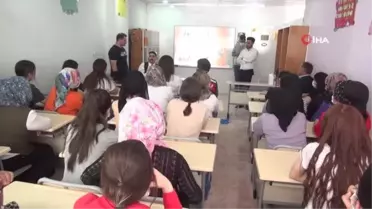 Silopi'de köy kadınlarına 'Kadına Yönelik Şiddetle Mücadele' semineri