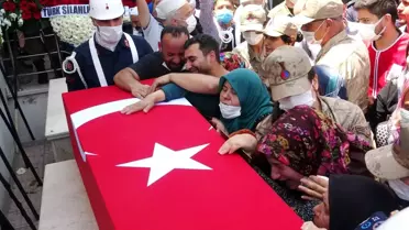 Şırnak'ta şehit olan uzman çavuş Hatay'da toprağa verildi