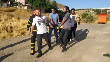 Siirt'te bir araç şarampole devrildi: 3 yaralı