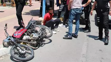 Çaldığı motosikletle kaza yaptı! 13 yaşındaki çocuğun 170 suç kaydı çıktı