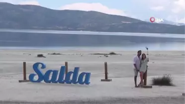 Salda Gölü ziyaretçileri ile buluşmaya başladı