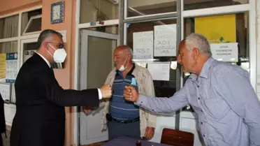 Ahlatcı'dan Laçin'de esnaf turu