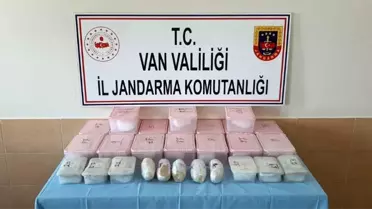 Başkale'de 34 kilo metamfetamin ele geçirildi