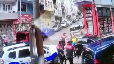 BURSA'DA KOVALAMACA KAZAYLA BİTTİ; 1 POLİS YARALANDI, O ANLAR KAMERADA