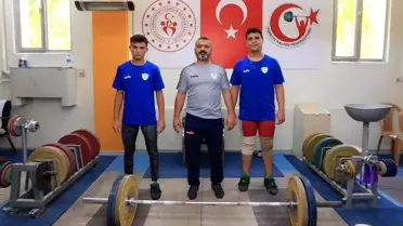 Pamukkaleli halterciler Türkiye Şampiyonası'na hazır