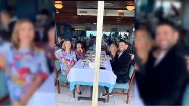 Boğaz'da doğum günü kutlaması