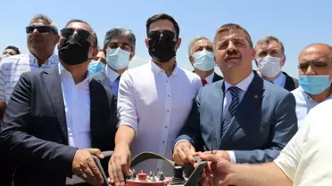 Son dakika haberi | Kaya tuzunun rafine edilip ekonomiye kazandırılacağı tesisin temeli atıldı