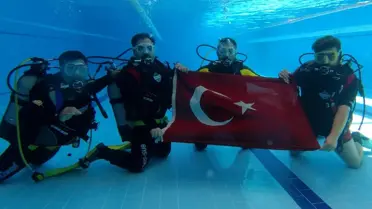 Şanlıurfa'da tüplü dalış dönemi