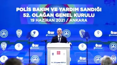 Son dakika haberleri: İçişleri Bakanı Soylu, POLSAN 52. Olağan Genel Kurulu'nda konuştu Açıklaması
