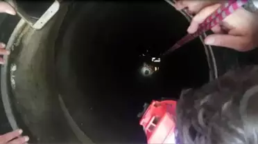 Son dakika... Oynarken su kuyusuna düşen çocukları itfaiye kurtardı