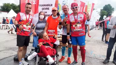 Edirne maratonuna damga vurdular