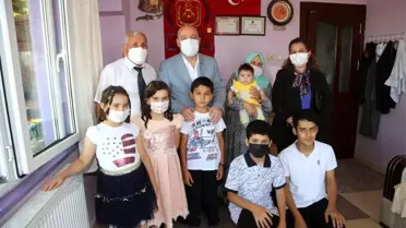 Vali Coşkun: 'Şehitlerimizin kıymetli aileleri için ne yapsak azdır'