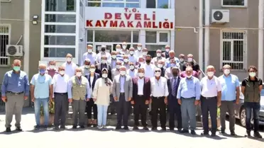 Develi'de Mayıs ayı muhtarlar toplantısı yapıldı