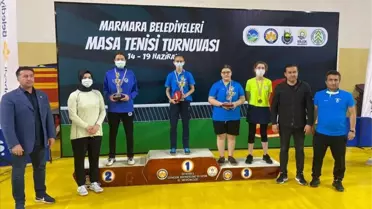 Masa tenisinde İnegöllü sporcular şov yaptı