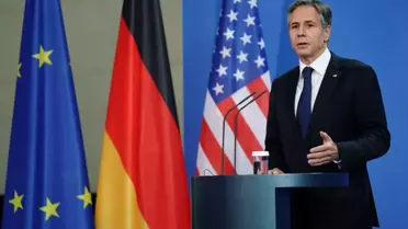 Son dakika haberi: Merkel: 'Libya halkının geleceği hakkında karar vermeli'Blinken: 'Almanya dünyada ABD'nin en iyi ortağı'