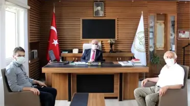 İki kurum arasındaki yapılacak projeler görüşüldü