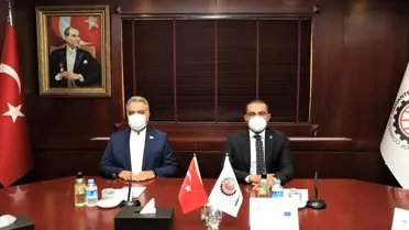 İran Büyükelçisi Mohammad Farazmand'den GTO'ya ziyaret