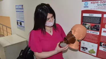 Kafkas Üniversitesinden mezun olan öğrencilerin bitirme ödevi Kovid-19 temalı projeler oldu