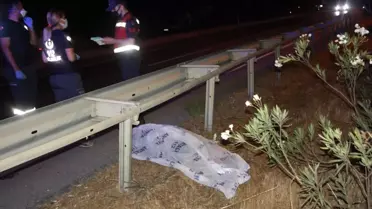 Ters yöne giren motosiklet sürücüsü göz göre göre ölüme gitti