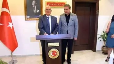 Almanya'nın İzmir Başkonsolosu Wolter'den Bodrum Kaymakamı Yılmaz'a ziyaret