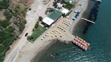ASSOS BÖLGESİNDE KAÇAK PLAJ TESİSİ İÇİN YIKIM KARARI