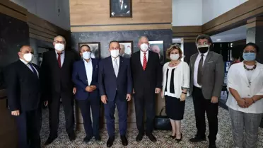 Çavuşoğlu, KKTC Yüksek Öğretim Planlama, Denetleme, Akreditasyon ve Koordinasyon Kurulu'nu ziyaret etti