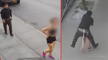 Taciz olayı ABD'yi ayağa kaldırdı! Dakikalarca takip ettiği kadının üzerine atlayarak vücuduna dokundu