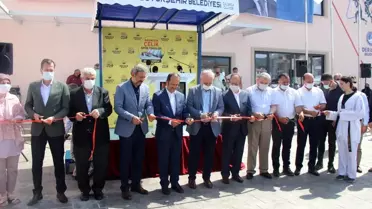 Derince'nin spor kompleksi, dualarla hizmete açıldı
