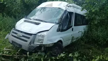 Son dakika haber... Ordu'da hastaneye giderken kaza yapan minibüs sürücüsü hayatını kaybetti