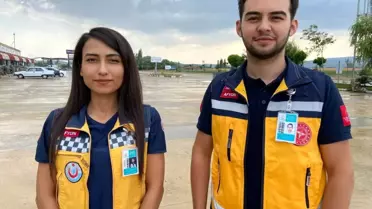 Anne ve bebeğin hayatını kurtaran 112 acil servis görevlileri olayı anlattı