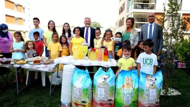 Çocuklar sokak hayvanları için seferber olmuştu... Başkan Erdem o çocuklara sürpriz yaptı