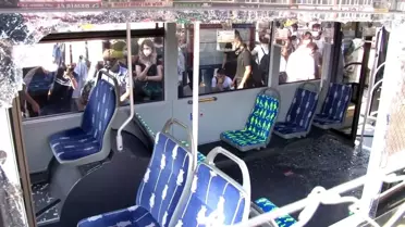 Küçükçekmece'de metrobüs kazası: 24 yaralı