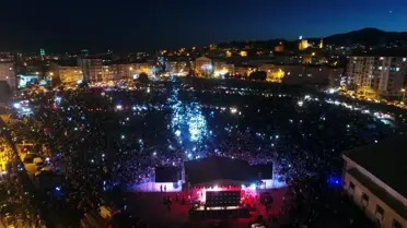 Niğde'de arabalı konserler yoğun ilgi gördü