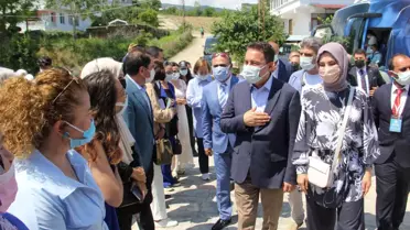 DEVA Partisi Genel Başkanı Babacan, partisinin Gerze İlçe Kongresi'ne katıldı