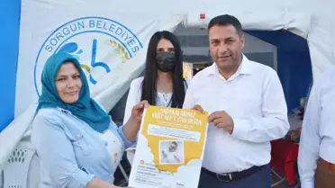 Sorgun Belediye Başkanı Ekinci'den SMA hastası Yiğit Alp'e destek