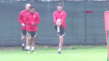 SPOR Gaziantep FK'da Halil İbrahim Pehlivan ilk idmanına çıktı